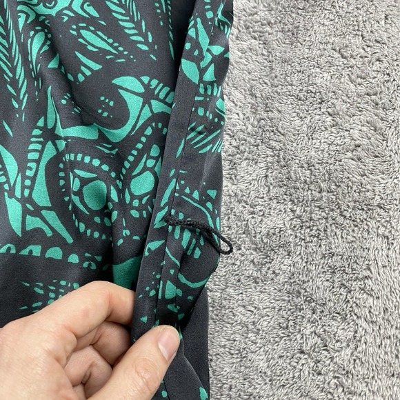 Express Sleeveless Dress Black Lace Womens XS Green - Picture 8 of 15